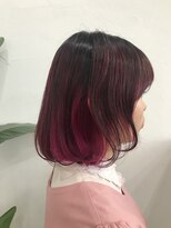 アリウス(ALIUS by posh)&nbsp;【ALIUS 池袋 小川】ダークチェリー×インナーピンク