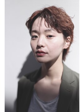 キサイ バズ(kisai BUZZ) kisaiBUZZ＊西川史浩 大人ショート×ベールピンクベージュ