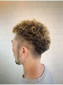 メンズショートパーマ
