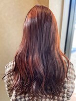 アース コアフュールボーテ 上越店(EARTH coiffure beaute)&nbsp;アプリコットオレンジ