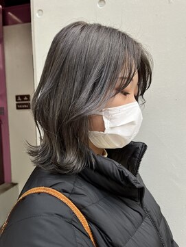 リノ(Lino) お客様style☆透明感グレージュカラー