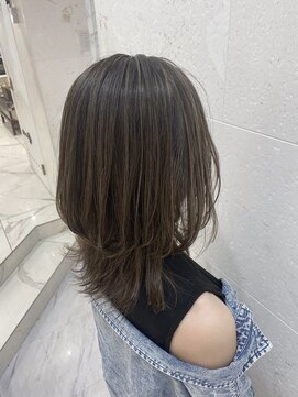 シャンティ 札幌駅前店(Shanti) ミディアムウルフスタイル　【本間　大貴】