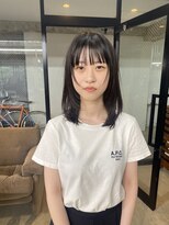 ガタカ(GATTACA)&nbsp;顔まわりレイヤーのミディアム