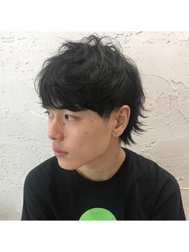 バイフィフス 原宿/表参道(by fifth) ◇マッシュウルフ メンズウルフ スパイラルパーマ ウルフパーマ