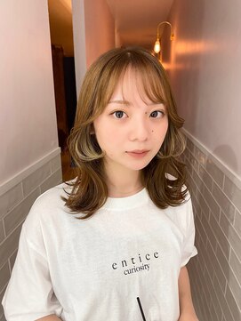 カシェ マエノヘタ(Cashe'e MAENOHETA) おくれ毛カラー