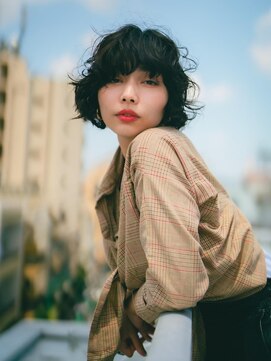 ベンジー 香椎店(benji) 《Agu hair》無造作ニュアンスパーマ×レイヤーBOB