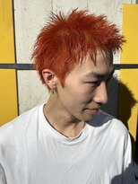 ニアウ 太田店(Niau)&nbsp;メンズカラーメンズカットダブルカラーブリーチメンズハイトーン