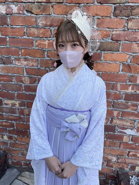 ビハツヤ(BIHATSU-YA) 卒業式！袴着付け、ヘアセット