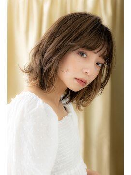 カバーヘア イヴ 戸頭店(COVER HAIR EVE) 外国人風グラデーションカラー大人ハイライトZ戸頭10代20代30代