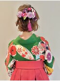 卒業式　ヘアセット＆袴着付　［所沢］