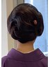ヘアセット￥4950 (和装)
