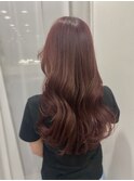 斜めバング/シルキーベージュ/グレージュカラー