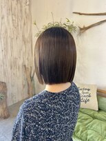 シーバイサイン(sea by Sign)&nbsp;秋カラー/パツっとボブ/ブラウン
