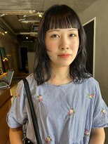 ソイリウム 下北沢(soi rium)&nbsp;オン眉とレイヤーカット