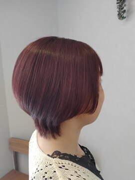 アフィックスヘア 新小岩(affix hair) ピンクベージュ