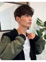 キュー(Cue_)&nbsp;無造作メンズマッシュ×王道メンズパーマ