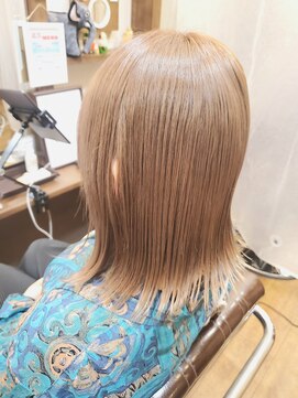 モンプルポ(momp repos) ミルクティーベージュ/ハイトーンカラー/【宝塚/逆瀬川】