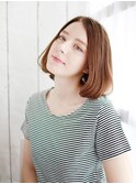重さを残したAラインボブ