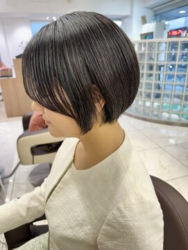 アッシュ 下北沢店(Ash) 毛量多めくせ毛さんでも大丈夫！おさまるショートボブ