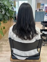 オーシャン(Ocean) 【OceanHair&Life田中愛梨】ブリーチ履歴あり/暗髪グレージュ