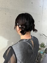 アチーブ ヘア デザイン(achieve hair design) ツインアレンジ ドレスヘア 結婚式 お呼ばれ 二次会成人式卒業式
