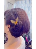 着物ヘアースタイル