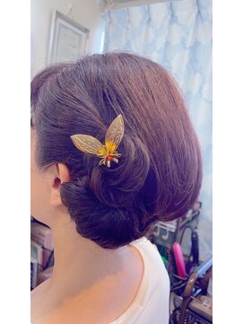サロンドミナ(SALON DE MINA) 着物ヘアースタイル