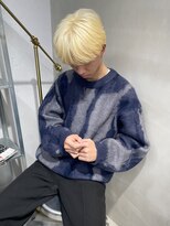 フェブ(fev)&nbsp;(fev_sora)メンズカット + ブロンド