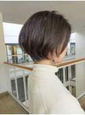 丸みショート/ショートカット/ショートヘア/20代/30代/40代