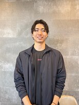 チャコ ジー(cyaco g)&nbsp;センターパート　メンズスパイラルパーマ