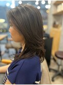 20代30代40代◎魅力倍増カールセミディシアカラー