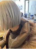 個性的おしゃれなボブ