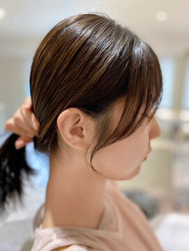 ヘアデザインファブロ イオンモール宮崎店(hair design FABRO.) 【顔周りカット/顔周りレイヤー/小顔スタイル】