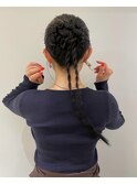 hair arrange