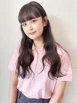 イル(ill)&nbsp;アッシュブラウン 波巻きウェーブ暗髪ロング 大須栄