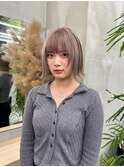 【GEEKS渋谷】渋谷/ハイトーン/ハイトーンボブ/ベージュ/夏ヘア