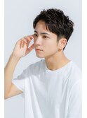 ツーブロ流し系ショート