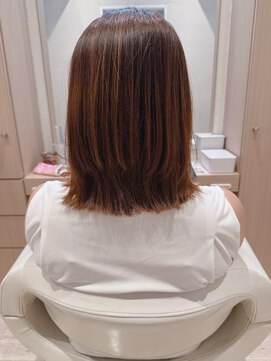 コーエン(cowen) 大人かわいい☆明るいカラーで白髪をぼかす♪透明感カラー