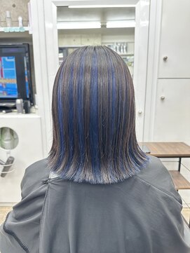 アイノワ 泉佐野店(ainowa) ネイビーブルーアンブレラカラー