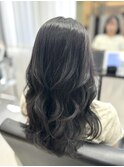 似合わせカット/レイヤーカット/地毛風グレージュ/暗めカラー