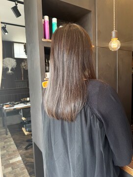 ベランダ(veranda) ベージュ x　ナチュラルハイライト