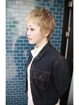 ダンボ(DUMBO)&nbsp;【yosuke】ベリーショート/ハイトーン/ブリーチカラー