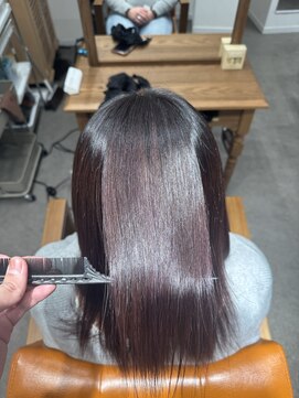 リブ バイ ボクノ(Liv by bokuno) 髪質改善縮毛矯正×髪質改善カラー