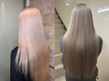 アーフィー 千葉(Arphy)の写真/ダメージを最小限に抑えた施術で,カット+カラー+TR￥9000～/トレンド・最新スタイルで貴方に似合うカラーを!