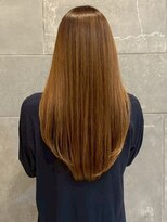 美々百花 ザスパ(美々百花 theSPA)&nbsp;ブラウンベージュカラー 髪質改善 艶髪 縮毛矯正 ストレート