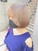 ゲーム 原宿店(GAME)&nbsp;ベージュ/ダブルカラー/ケアブリーチ/髪質改善/原宿