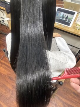 リアナ(RIANA) 髪質改善カラー＋内部補修システムTR/ツヤサラ透明感カラー/