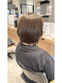 切りっぱなしボブ