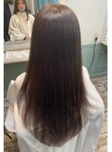 感動のツヤ髪＊酸熱トリートメントストレート