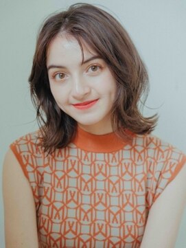 キューブ(HAIR MAKE Cube) 無造作外ハネスタイル